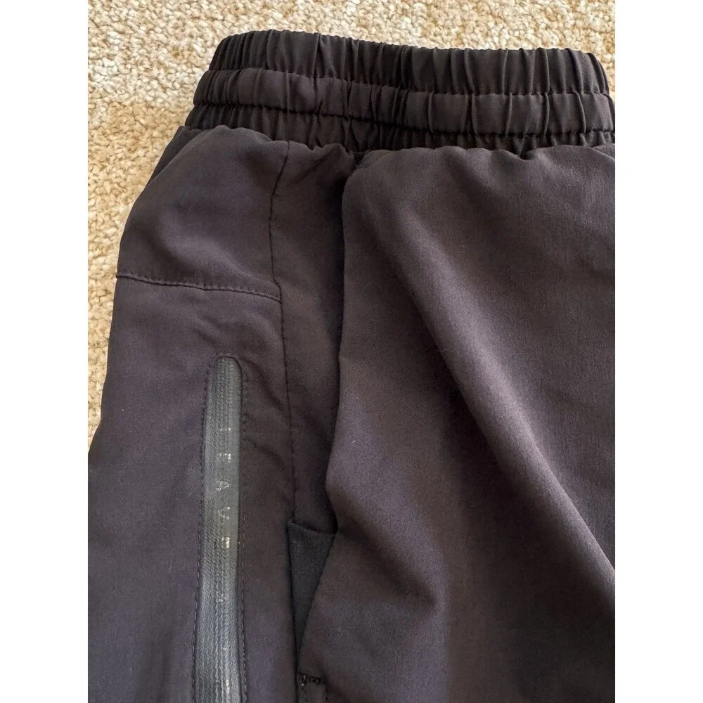 UNRL Training Shorts Men 2XL Black Performance Stretch Gym Workout Athletic Logo
